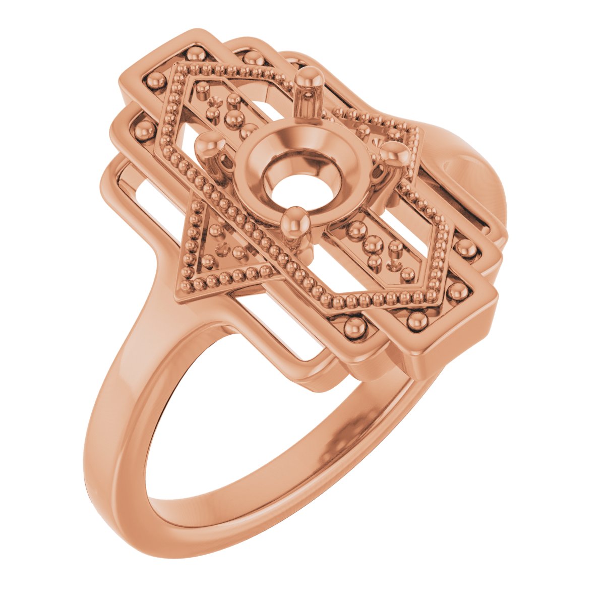 Vintage-Inspired Accented Ring
