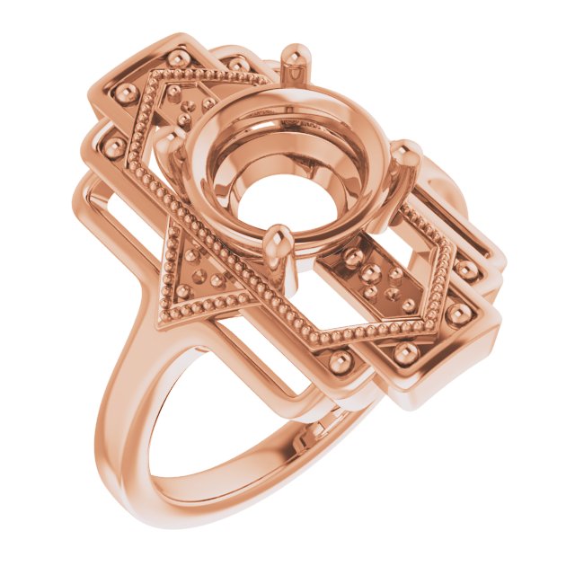 Vintage-Inspired Accented Ring