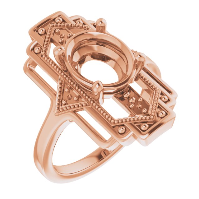Vintage-Inspired Accented Ring