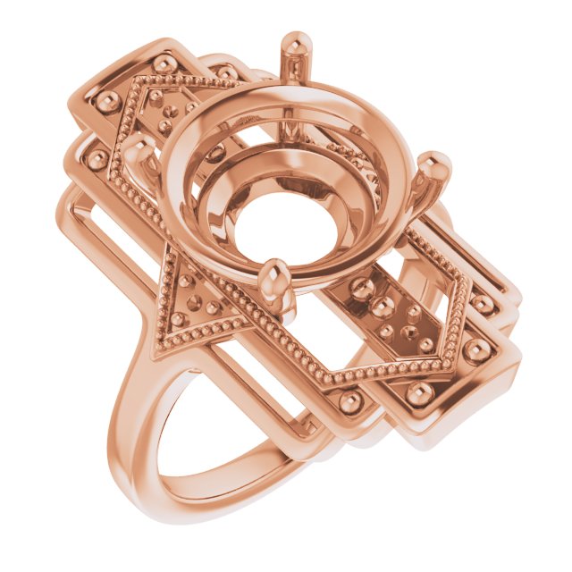 Vintage-Inspired Accented Ring