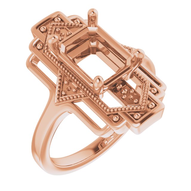 Vintage-Inspired Accented Ring