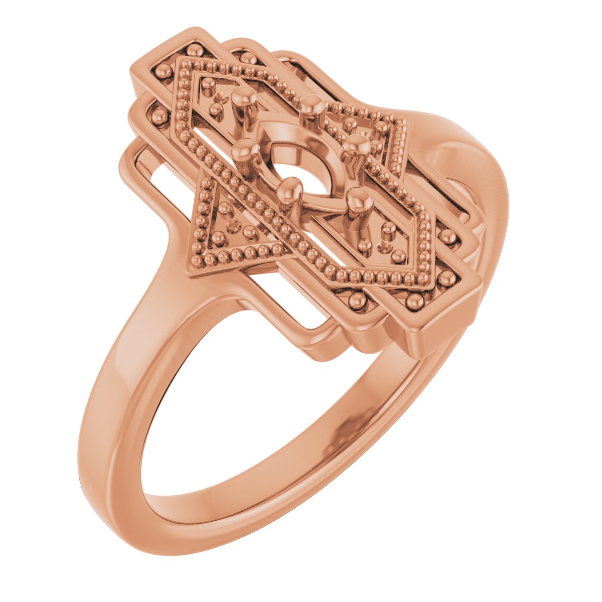 Vintage-Inspired Accented Ring