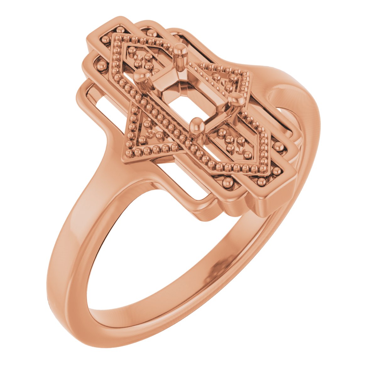 Vintage-Inspired Accented Ring