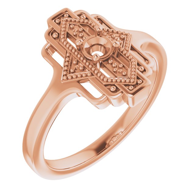Vintage-Inspired Accented Ring