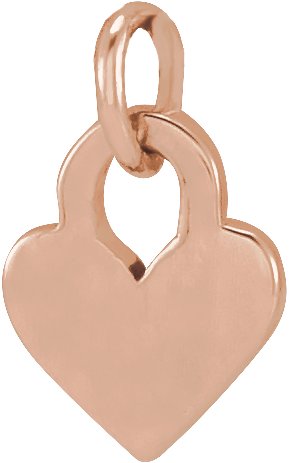 Engravable Heart Necklace or Pendant