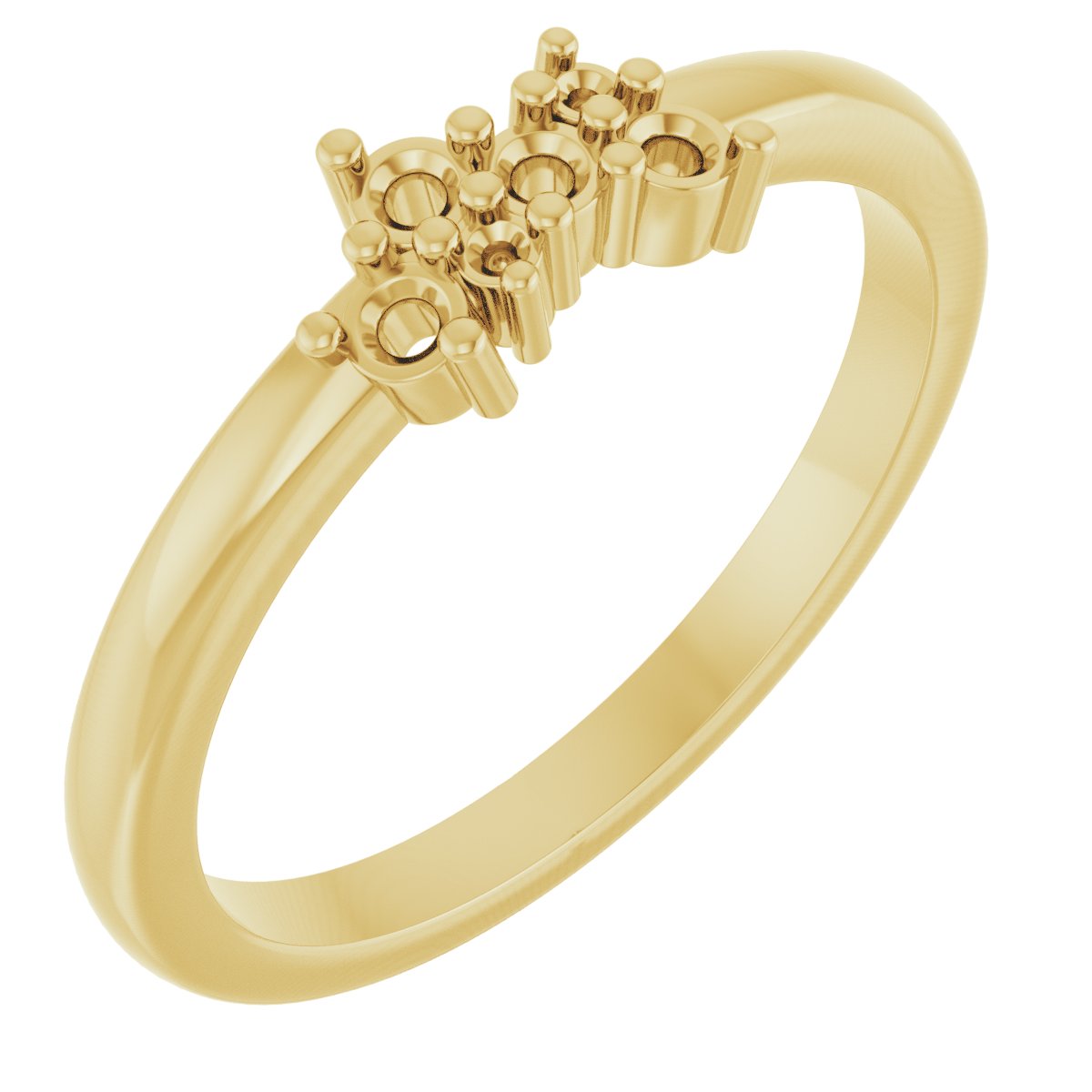Family Cluster Stackable Ring