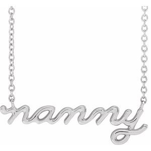 Nanny necklace deals