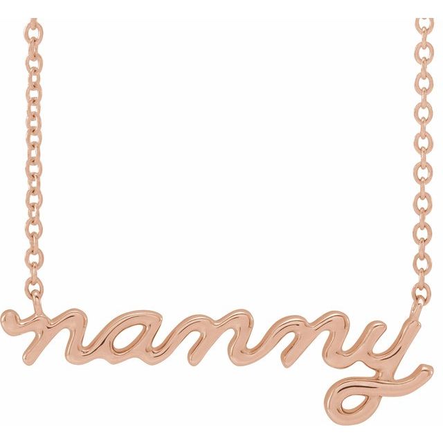 14K Rose Nanny 18