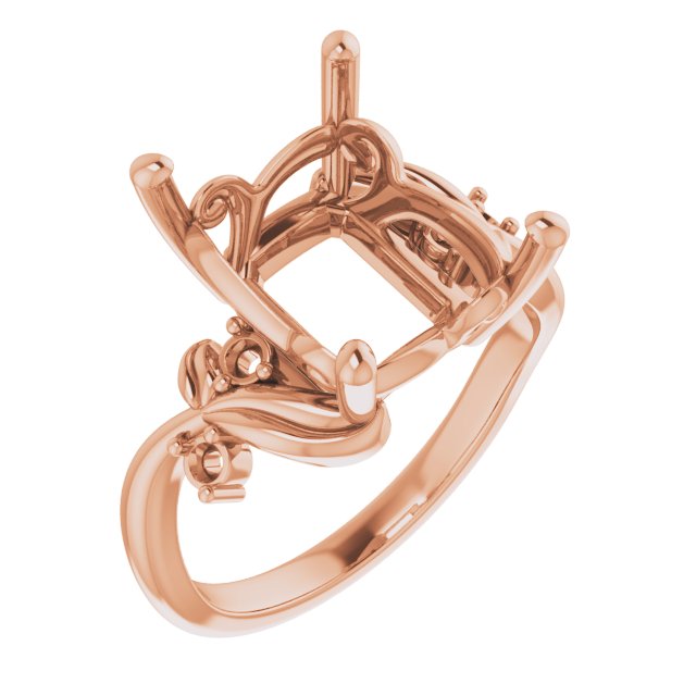 Floral Accented Ring