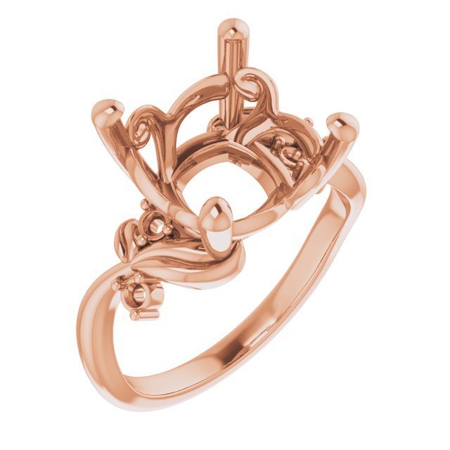 Floral Accented Ring