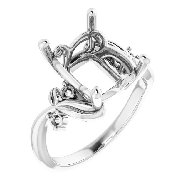 Floral Accented Ring