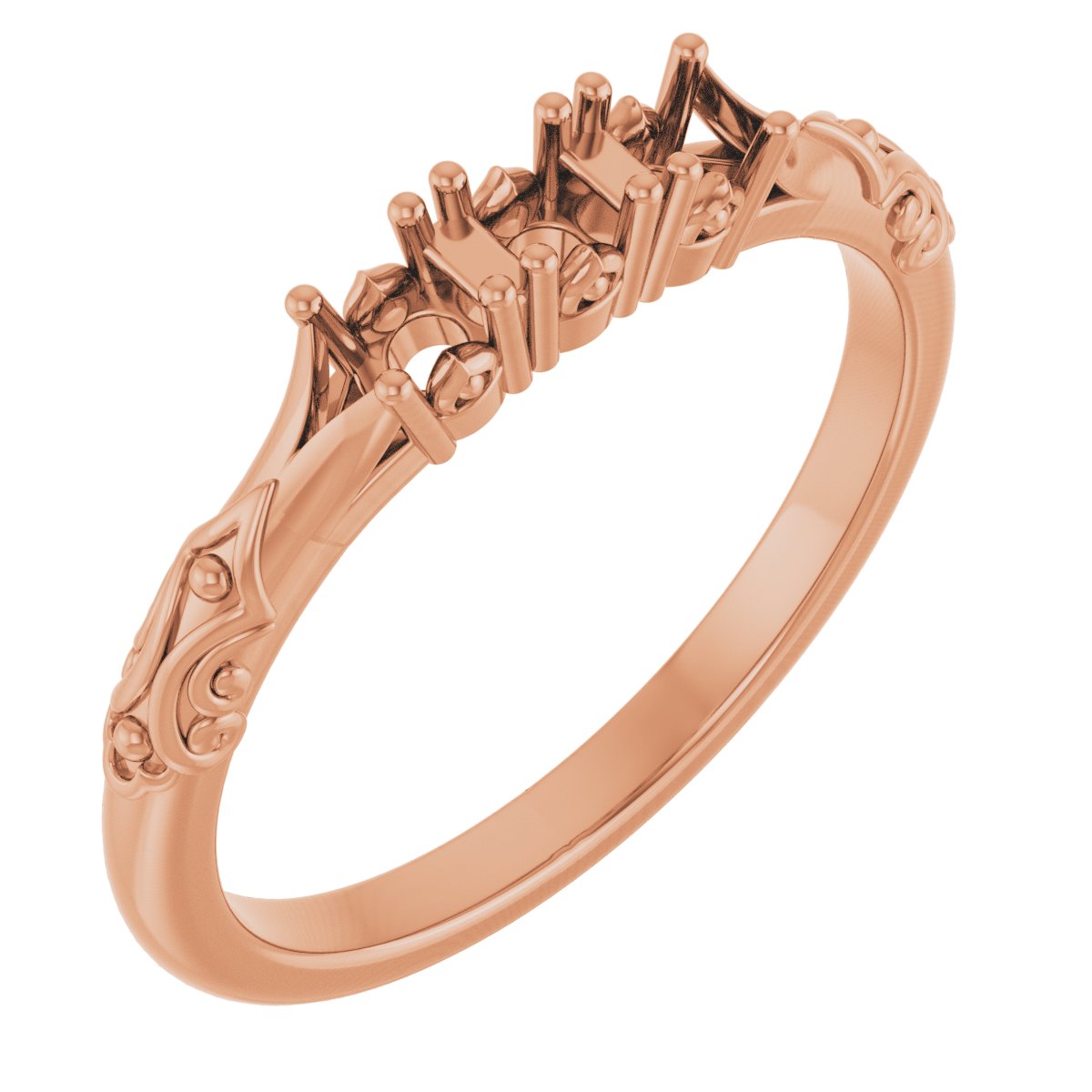Three-Stone Anniversary Band