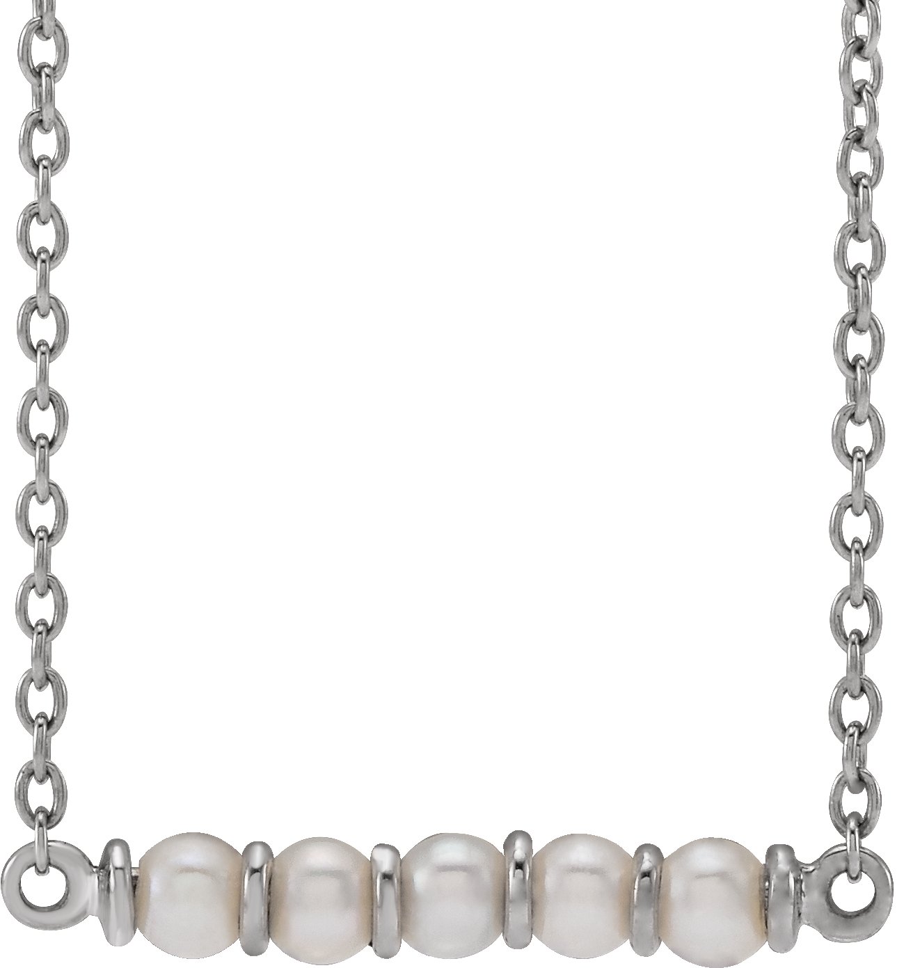 Pearl Bar Necklace