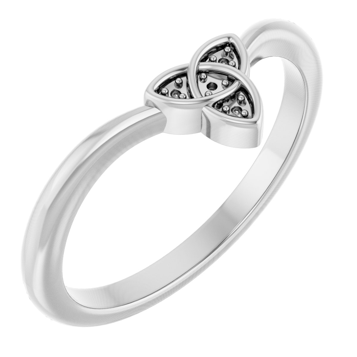 Celtic-Inspired Contour Band