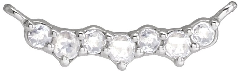 Rose-Cut Scattered Necklace or Center
