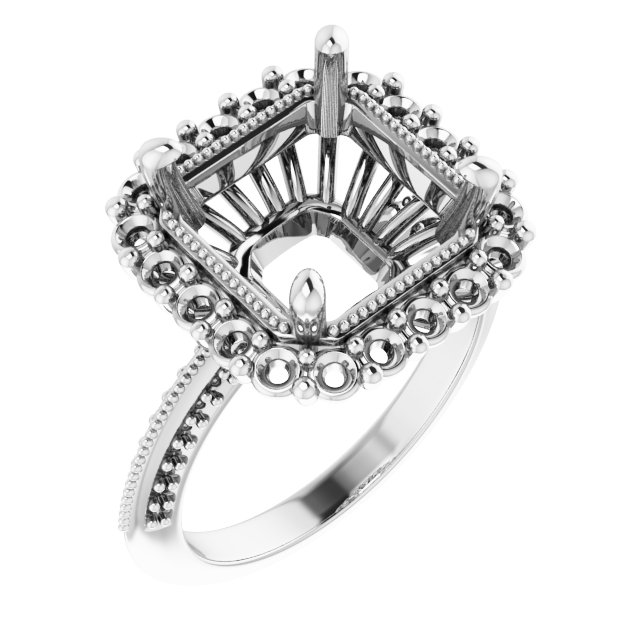 Halo-Style Engagement Ring