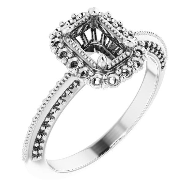 Halo-Style Engagement Ring