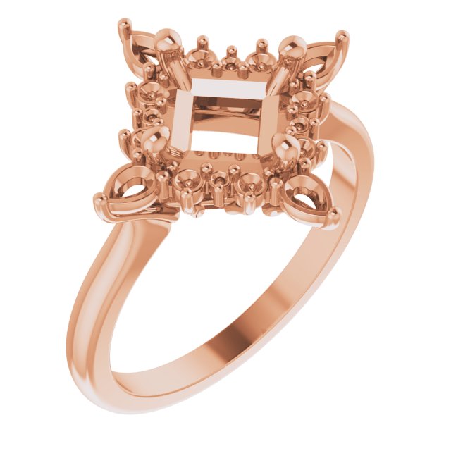 Halo-Style Engagement Ring or Band