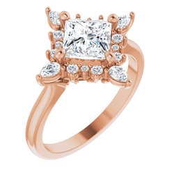 Halo-Style Engagement Ring or Band