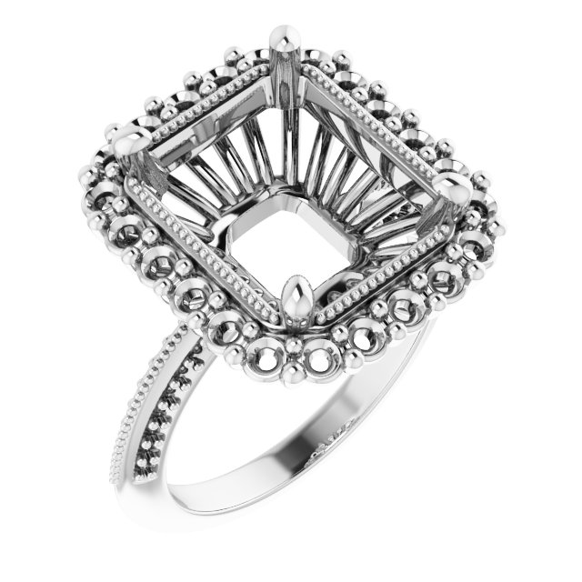 Halo-Style Engagement Ring