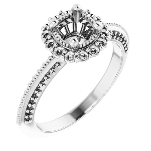Halo-Style Engagement Ring
