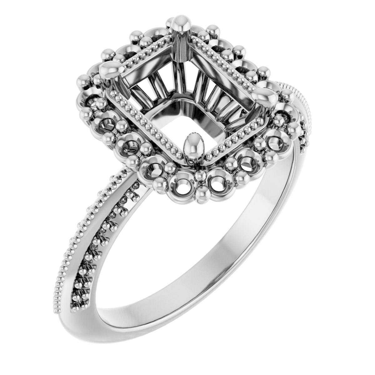Halo-Style Engagement Ring