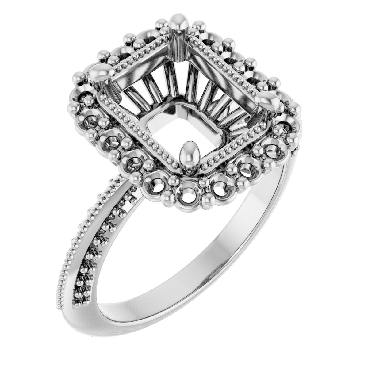 Halo-Style Engagement Ring