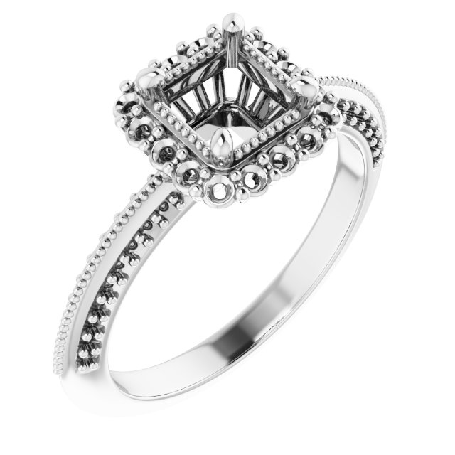 Halo-Style Engagement Ring
