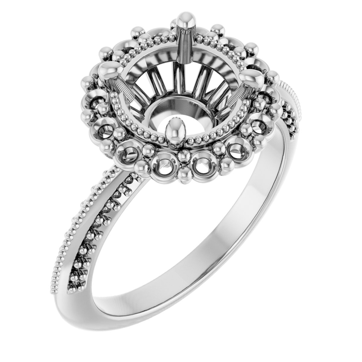 Halo-Style Engagement Ring