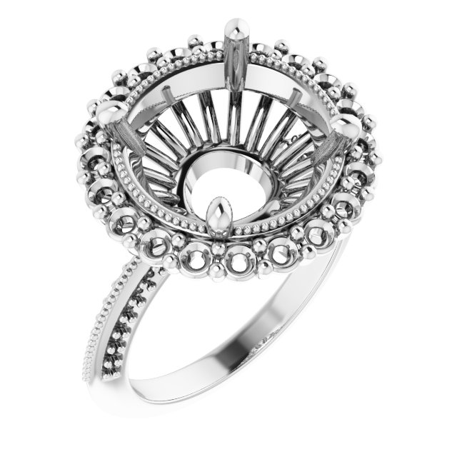 Halo-Style Engagement Ring