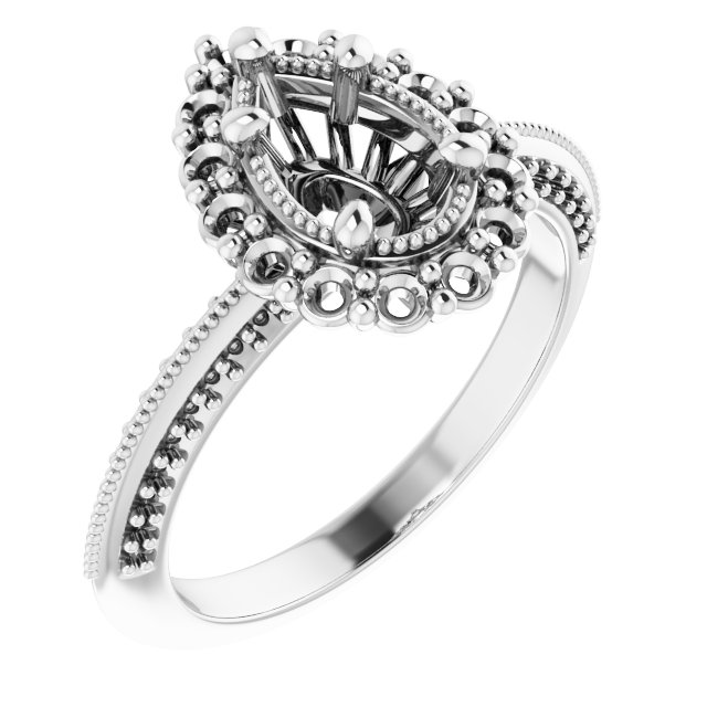 Halo-Style Engagement Ring