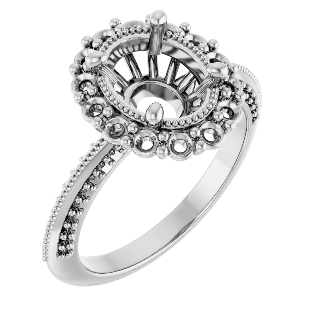 Halo-Style Engagement Ring