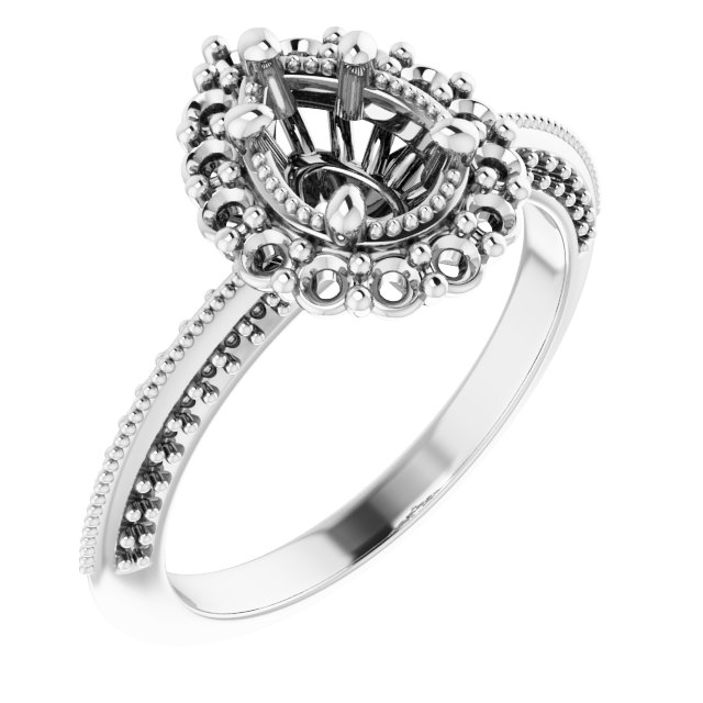 Halo-Style Engagement Ring