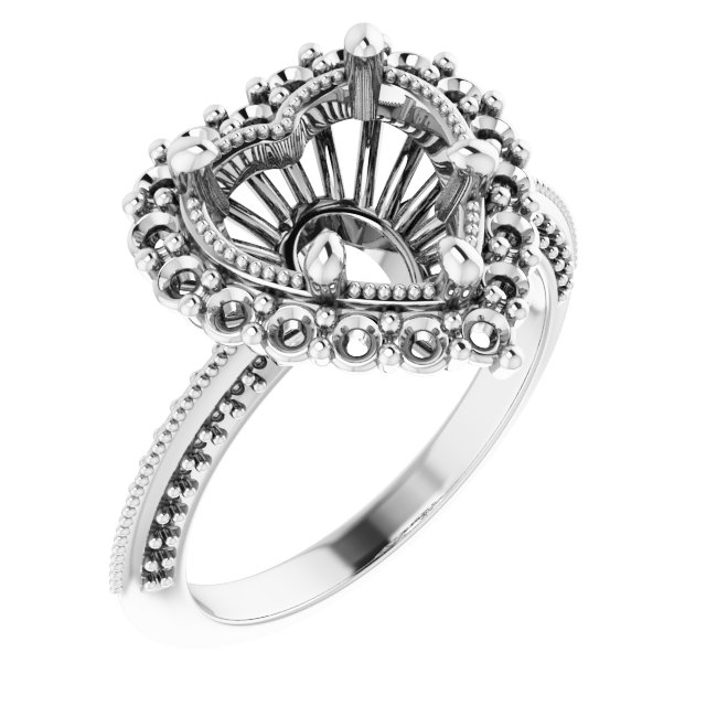Halo-Style Engagement Ring