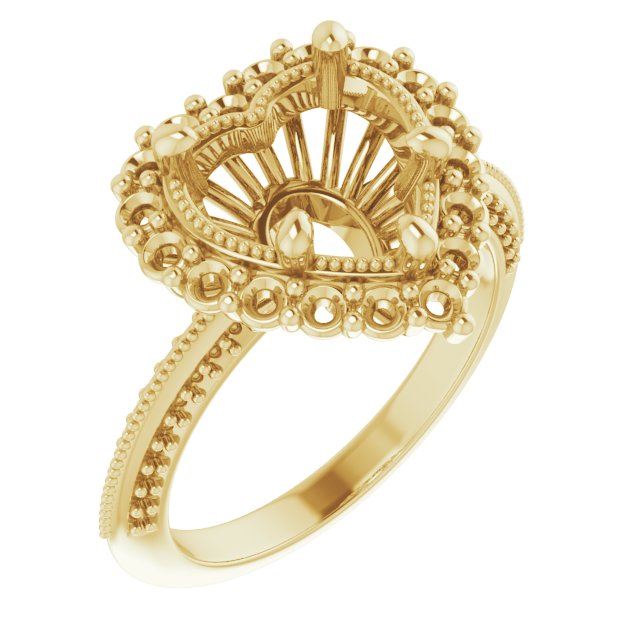 Halo-Style Engagement Ring