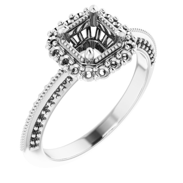 Halo-Style Engagement Ring