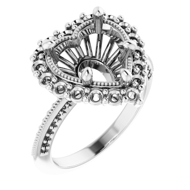 Halo-Style Engagement Ring