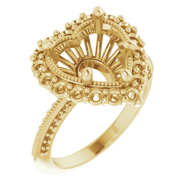 Halo-Style Engagement Ring