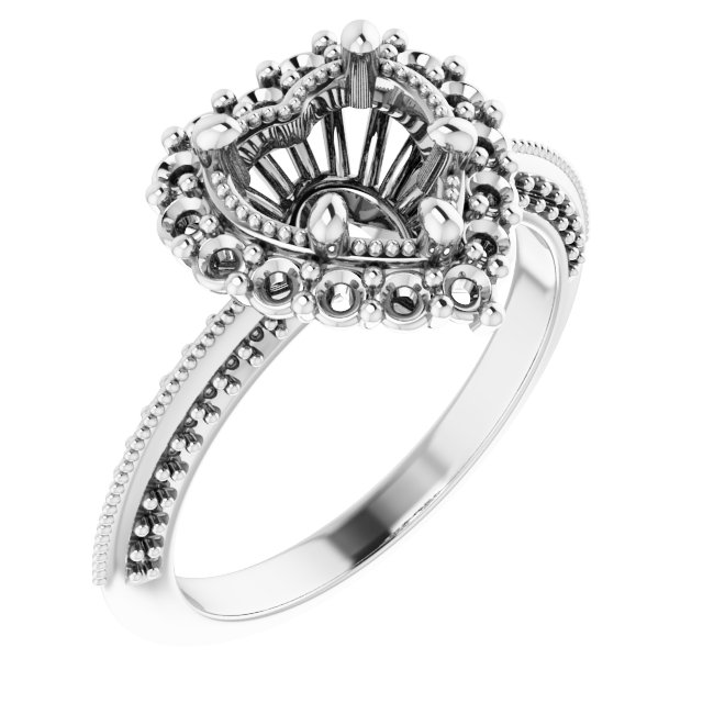 Halo-Style Engagement Ring