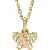 Youth Butterfly Necklace