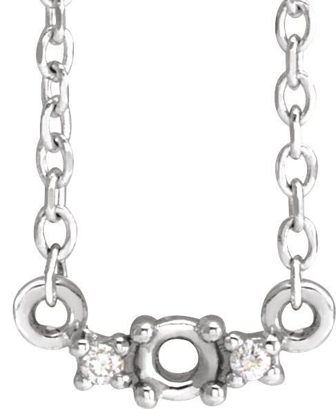 Accented Necklace or Center