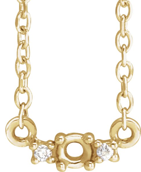 Accented Necklace or Center