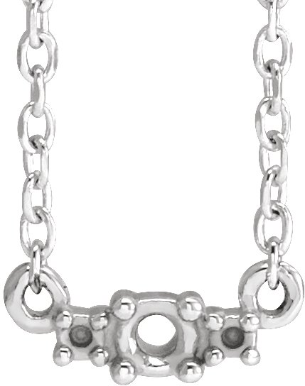 Accented Necklace or Center