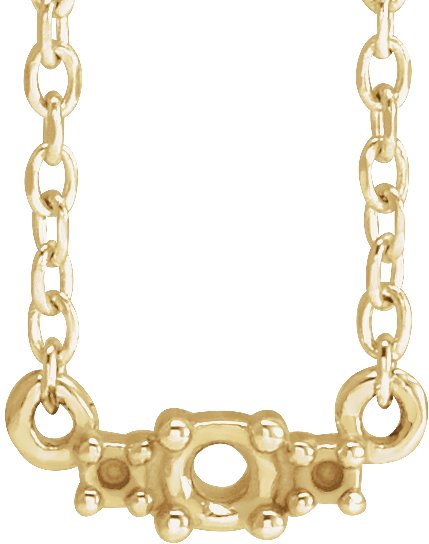 Accented Necklace or Center