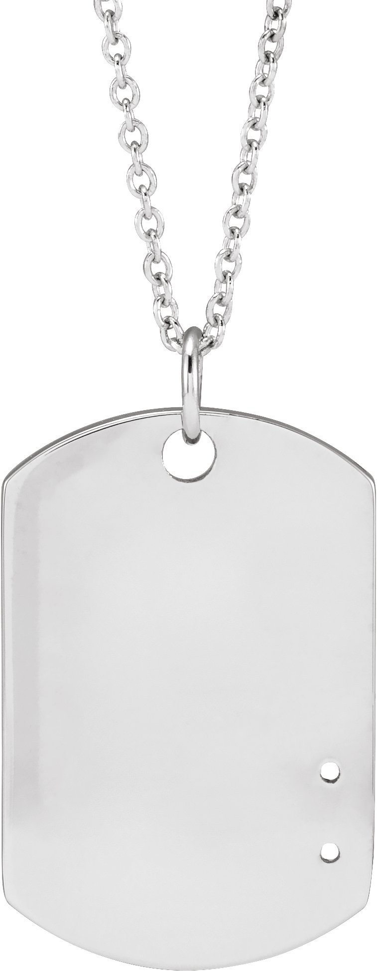 Family Engravable Dog Tag Necklace or Pendant