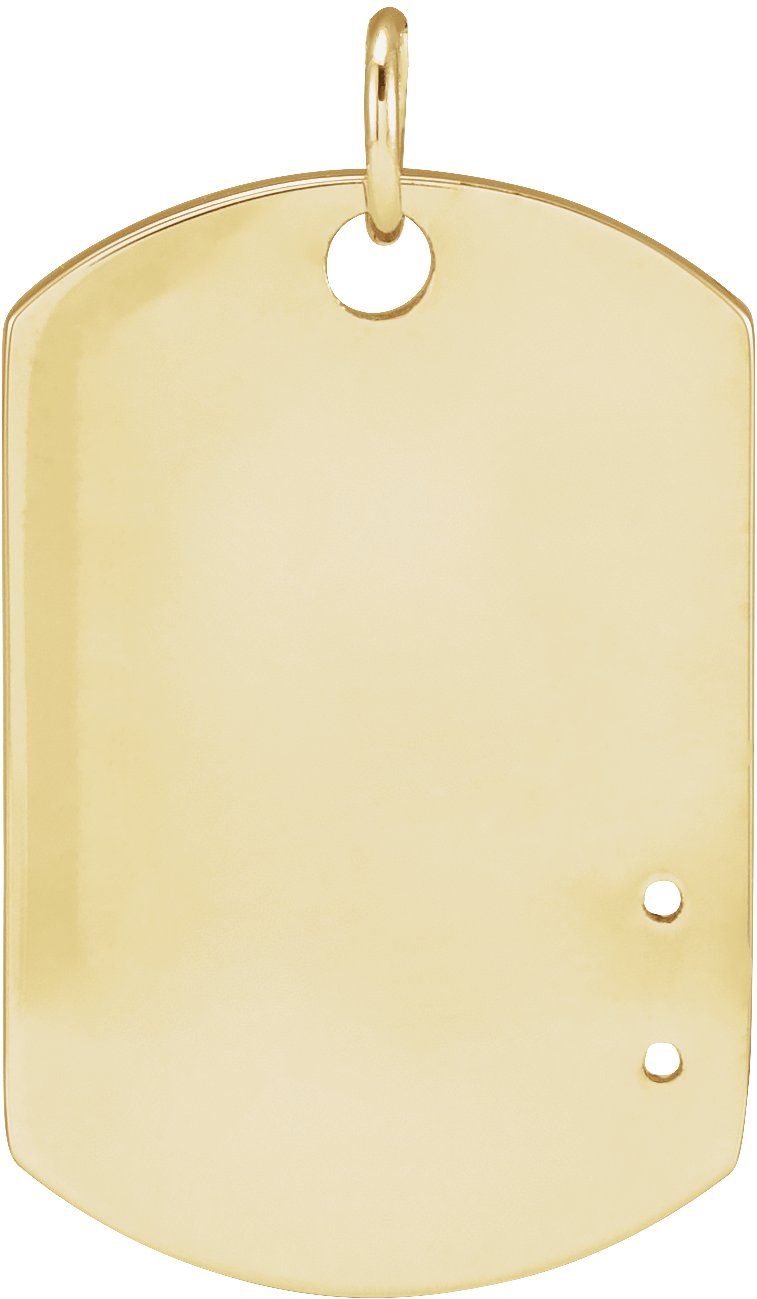 Family Engravable Dog Tag Necklace or Pendant