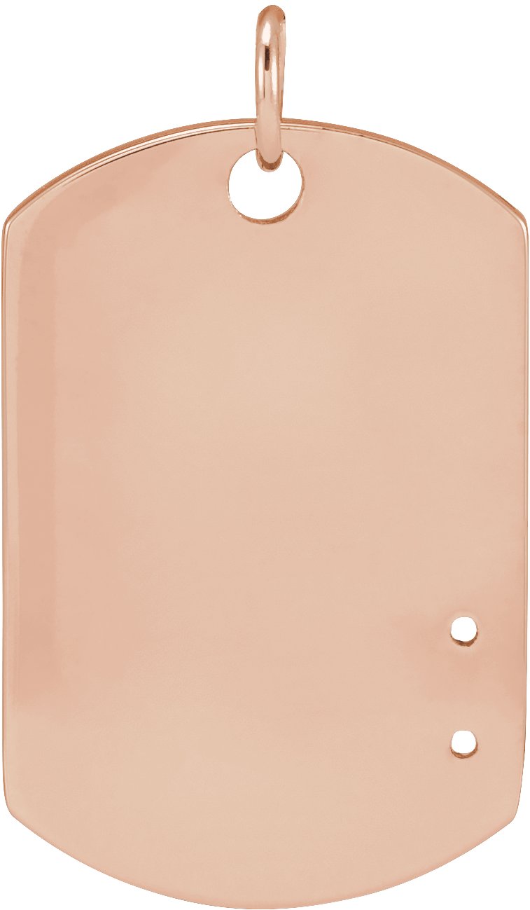 Family Engravable Dog Tag Necklace or Pendant