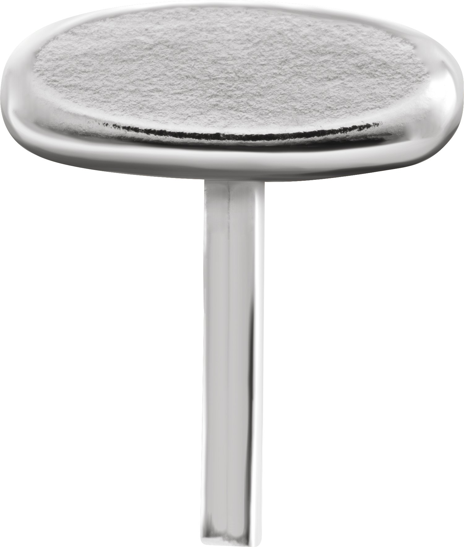 Oval Cuff Link Back