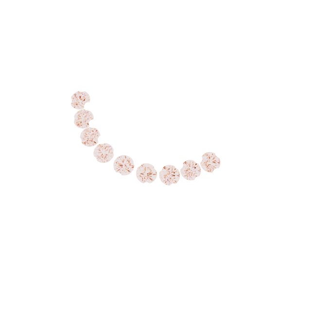 14K Rose .08 CTW Natural Diamond Band -5