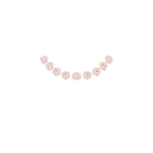 14K Rose .08 CTW Natural Diamond Band -3